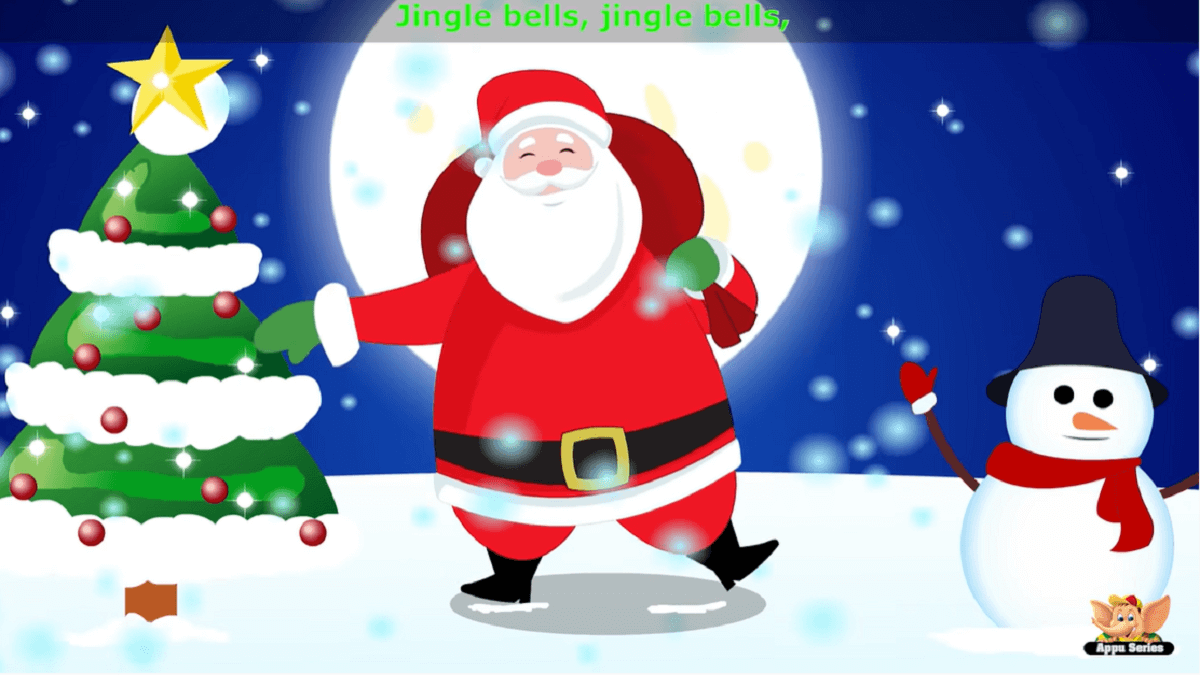Jingle Bell Jingle Bell Jingle All The Way Song Video Download Free   Kids  Christmas Song Kostenlos