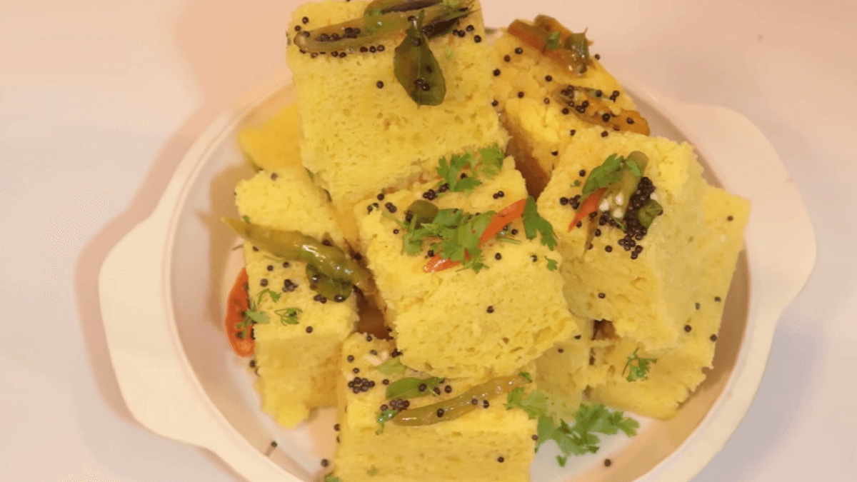 Dhokla Recipe, Khaman Dhokla, Gujarati Khaman Dhokla